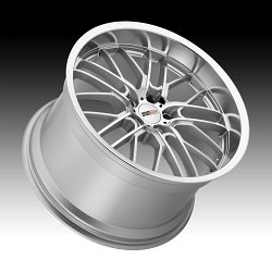 Cray Eagle Machined Silver Custom Corvette Wheels 2